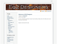 Tablet Screenshot of eq2designers.com